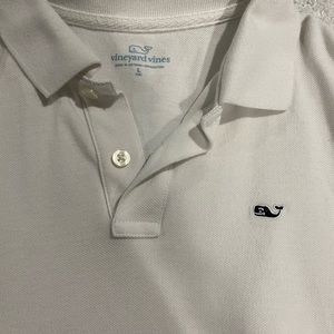 Vineyard Vines Boys White Polo Shirt